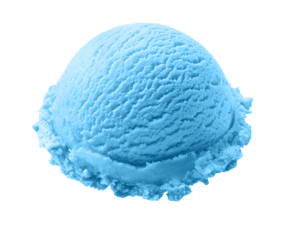 Blue Ice da linha CAIXAS da Changai Sorvetes