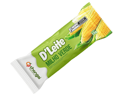 D'Leite Milho Verde da linha D'LEITE da Changai Sorvetes