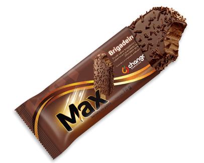 Max Brigadeiro da linha MAX da Changai Sorvetes