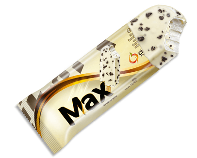 Max Cookies da linha MAX da Changai Sorvetes