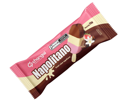 Napolitano da linha ESPECIAL da Changai Sorvetes